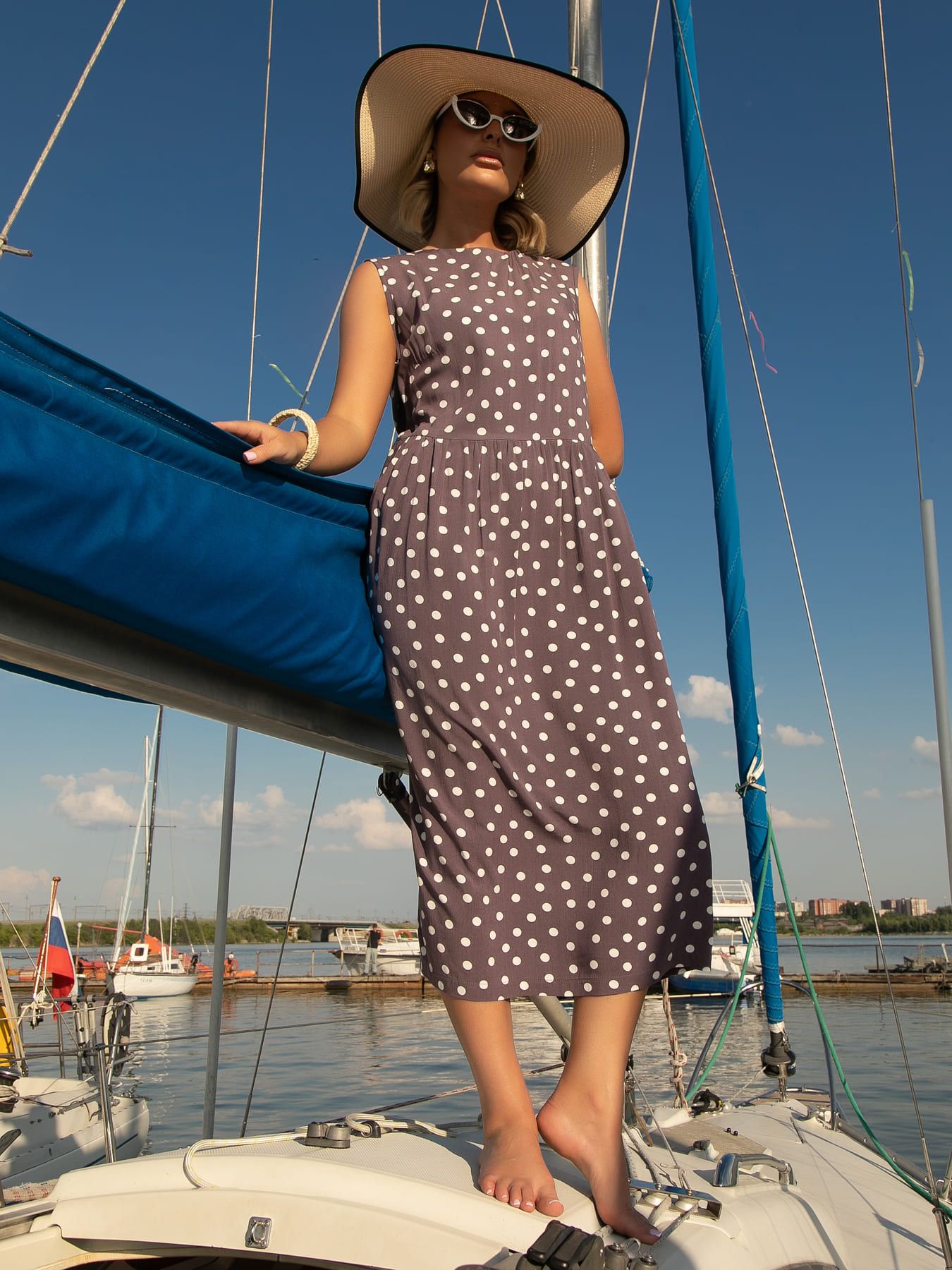 Платье Кэрри (фиолетовое) П16009-25М