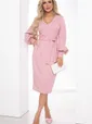 Платье "Безупречный силуэт" (розовое) П8372