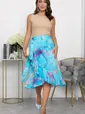 Юбка Морская волна (бирюзовая) Ю14076-4М