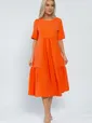 Платье Воздушный поцелуй (оранжевое) П13490-18М
