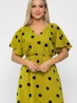 Платье Летнее настроение (лайм) П15468-7М