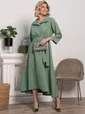 Платье Лорита (серо-зеленое) П15153-16М