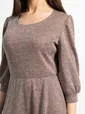 Платье трикотажное Ирина НЬЮ (кофе) П15220-9М