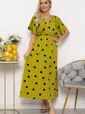Платье Летнее настроение (лайм) П15468-7М