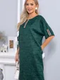 Платье трикотажное Кайла (зеленое) П14587-10М