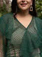 Блуза Диантус (зеленая) Б15548-39М