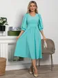 Платье Мадлен (бирюзовое) П15466-18М