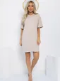 Платье Жемчужина коллекции (бежевое) П13313-1М