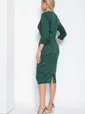 Платье Безупречный силуэт (зеленое) П12509-10