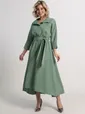 Платье Лорита (серо-зеленое) П15153-16М