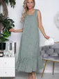 Сарафан Чаровница (олива) П10417