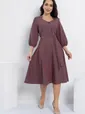 Платье Виктория (лиловое) П13039-3М