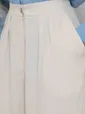 Брюки льняные Тропик (молочные) Б16193-1М