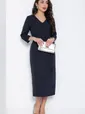 Платье Верба (синее) П12157-25