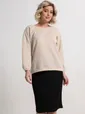 Костюм с юбкой Совершенство форм (бежево-черный) К15293-10М