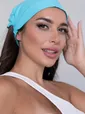 Косынка на резинке (голубая) КР8