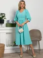Платье Мадлен (бирюзовое) П15466-18М