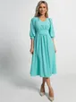 Платье Мадлен (бирюзовое) П15466-18М