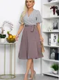 Платье Мода люкс (какао) П13846-35М