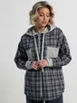 Рубашка Больше чем стиль НЬЮ (синяя) Б15126-50М