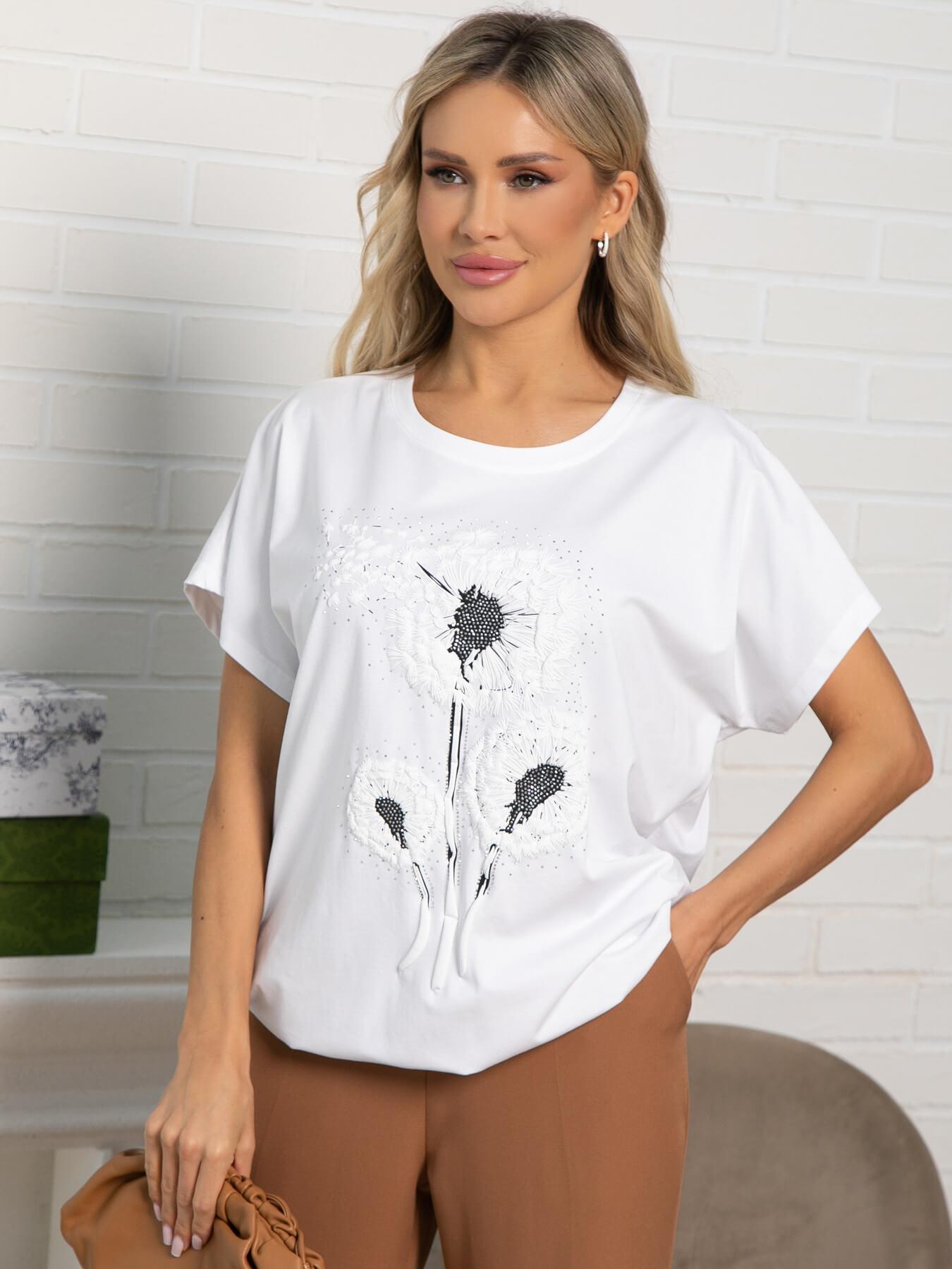 Блуза Фло (белая) Б15508-20М