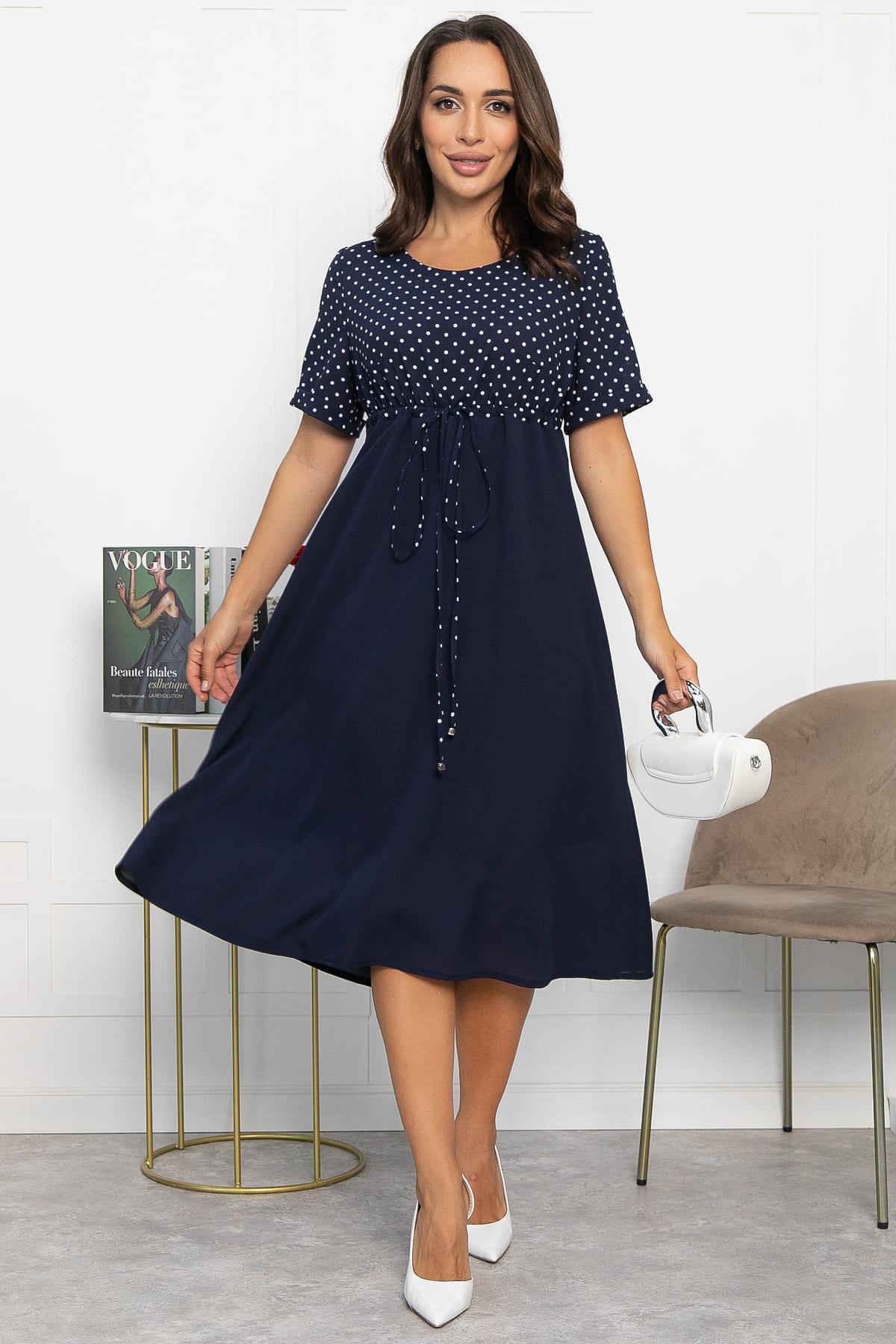 Платье Майя (синее) П13992-3М