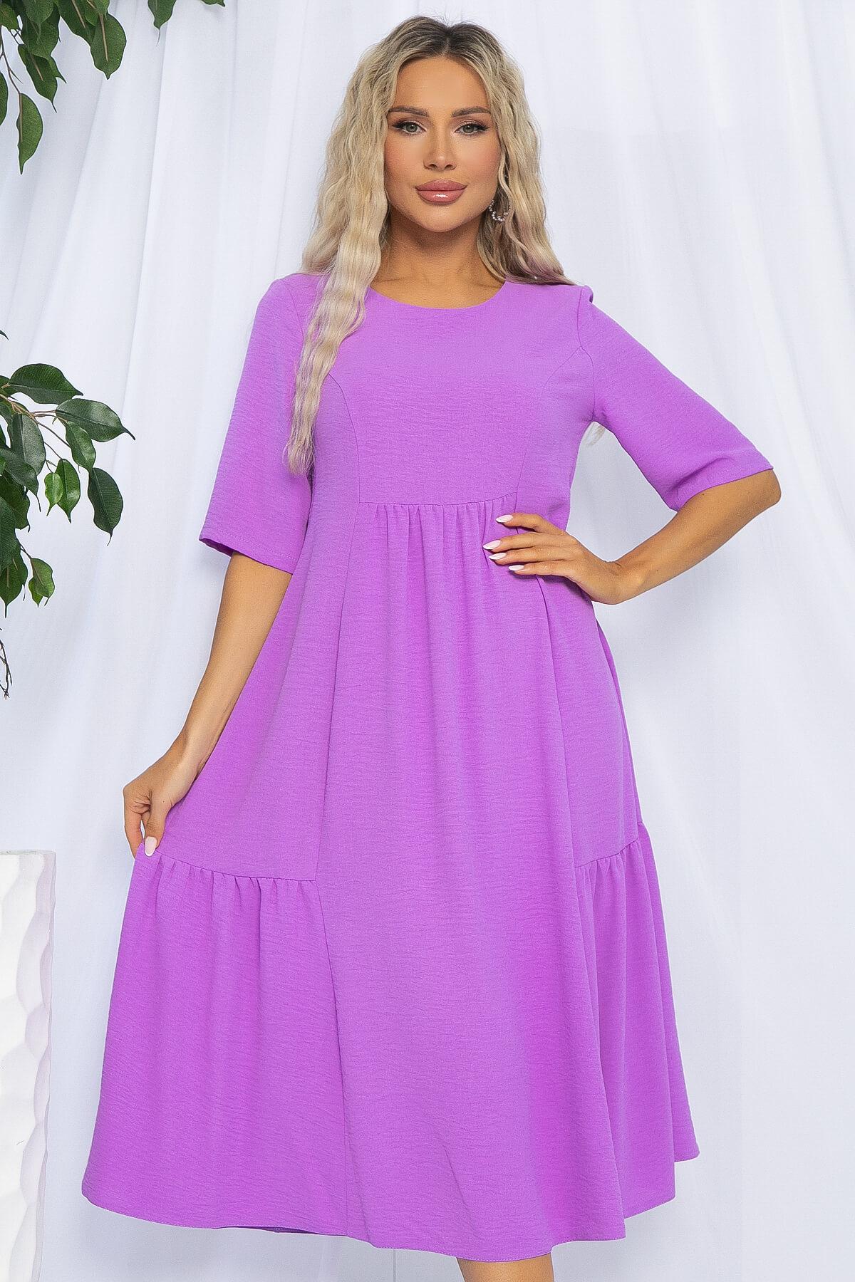 Платье Воздушный поцелуй (сирень) П13094-18М