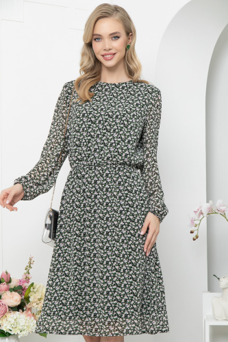 Платье "Лорена" (блэк) П5348