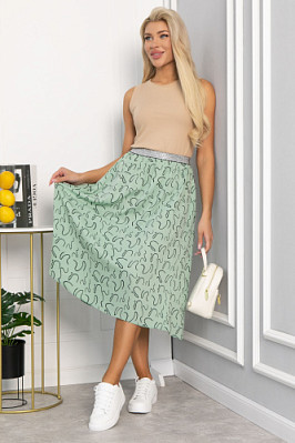 Юбка Маришка (зеленая) Ю13755-30М