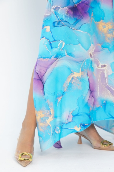 Платье Иниша (голубое) П13923-4М