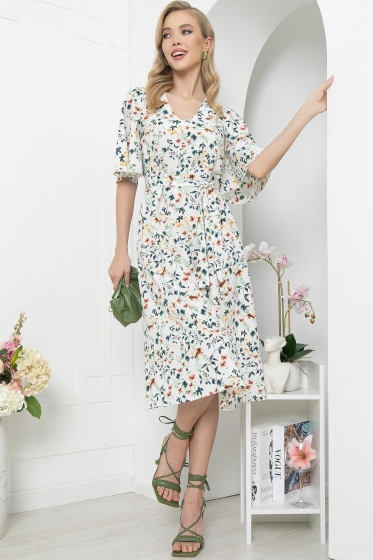 Платье "Натали" (молочное) П5552