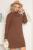 Платье "Фернанда" (шоколад) П3407 Платье "Фернанда" (шоколад) П3407