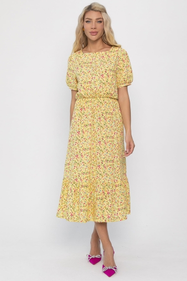 Платье Мирэль (желтое) П13859-35М