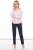 Блуза "Мон Амур" (пудра) Б2994 Блуза "Мон Амур" (пудра) Б2994