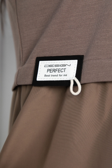 Платье Земфира (коричневое) П11438