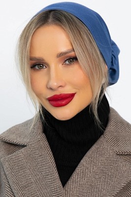 Чалма с резинкой (пепельно-синяя) ЧР3-23М Чалма с резинкой (пепельно-синяя) ЧР3-23М