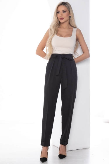 Брюки "Деловая встреча" (черные) Б9071