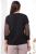 Джемпер "Руфина" (блэк) Б7600 Джемпер "Руфина" (блэк) Б7600