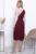 Сарафан "Стиль" (бордо) П7366 Сарафан "Стиль" (бордо) П7366