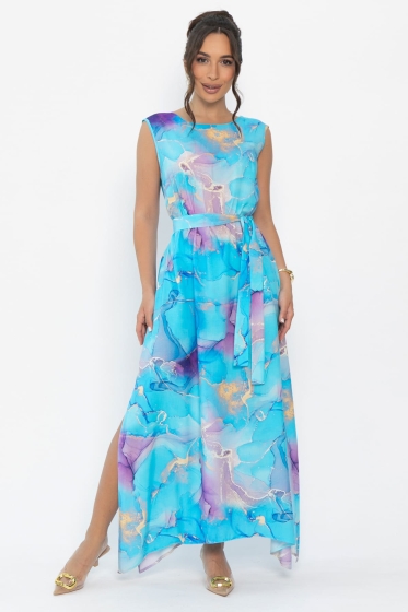 Платье Иниша (голубое) П13923-4М