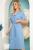 Платье "Августина" (голубое) П3680 Платье "Августина" (голубое) П3680
