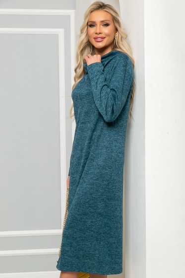 Платье "Стильный мотив" (грин) П4893