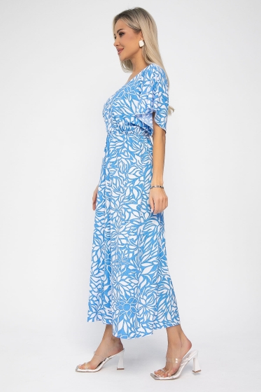 Платье Летнее настроение (голубое) П13728-7М