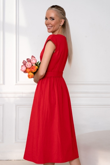 Платье Софи (красное) П13441-45М