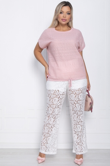 Блуза Лидия (розовая) Б10899