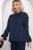 Блуза "Морин" (блю) Б4128 Блуза "Морин" (блю) Б4128