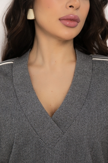 Костюм Уютный шарм (серый) К12785-5М