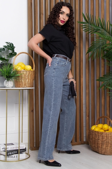 Джинсы Стильная походка (синие) Б13371-4М