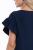 Блуза "Городской шик" (темно-синяя) Б7047 Блуза "Городской шик" (темно-синяя) Б7047