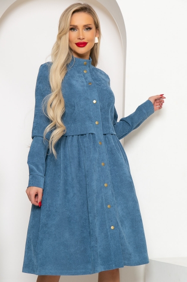 Платье "Муза" (джинс) П4118